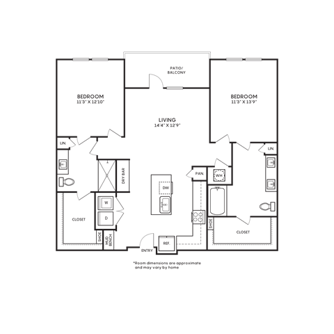 Southerly at LoSo Apartment B2